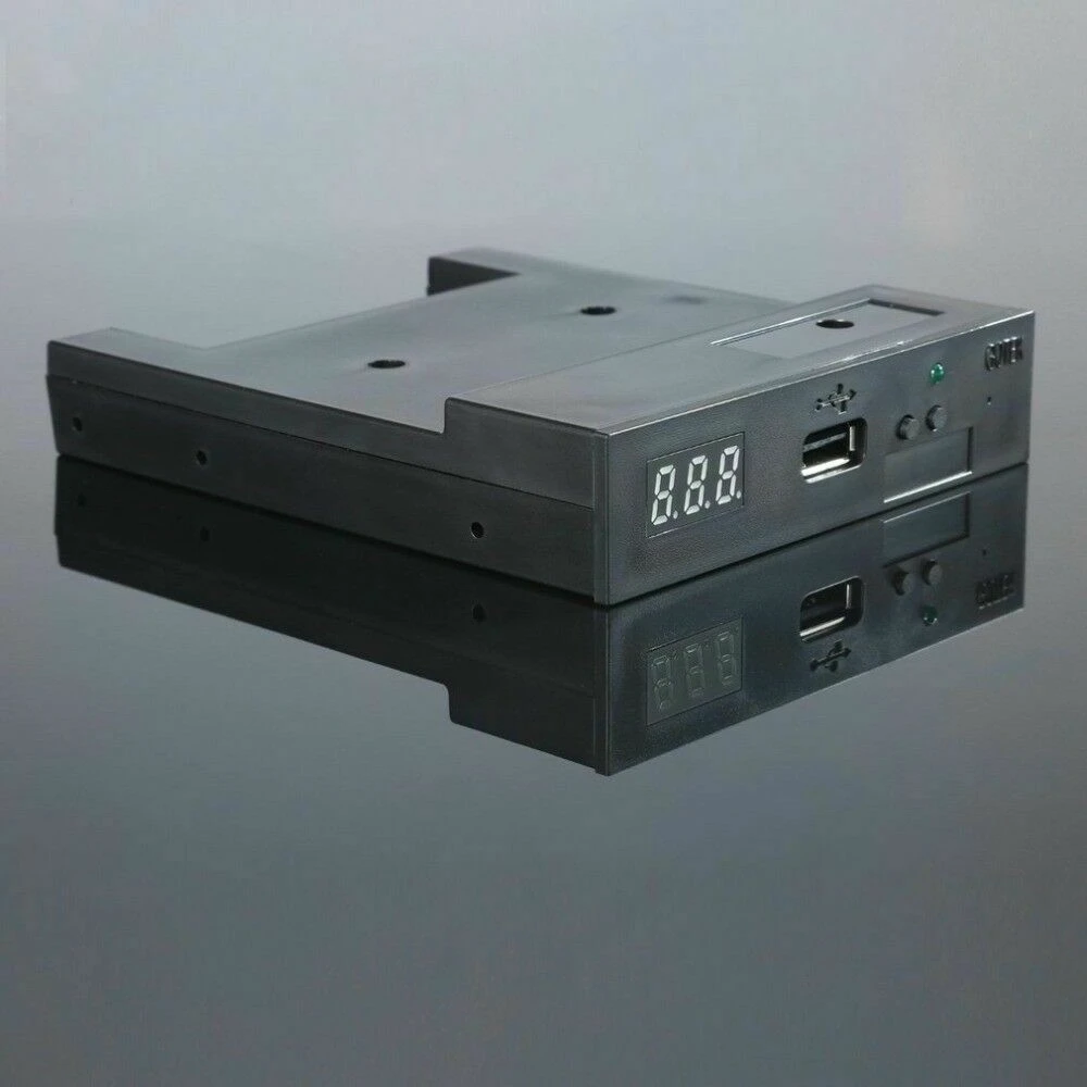 1PCS High Quality SFR1M44-U100K Black 3.5&quot MFM Floppy Disk Drive To USB Emulator Simulation 1.44MB | Компьютеры и офис
