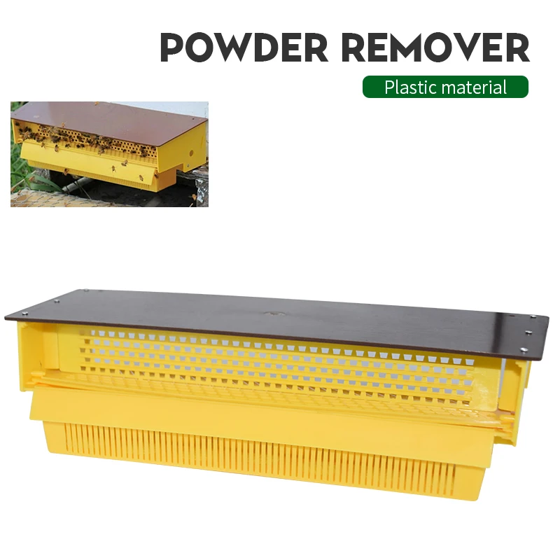 

Beekeeping Tools Plastic Bee Pollen Trap Collector For Beehive Entrance with Removable Ventilated Pollen Tray Bee Keeping Tools