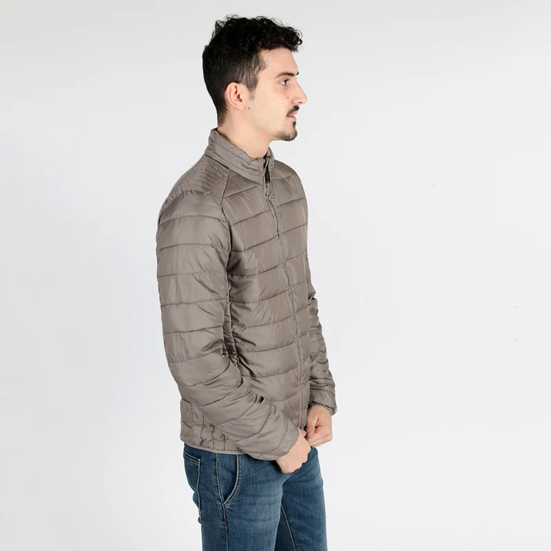 Куртка X-cape серая стеганая | Мужская одежда