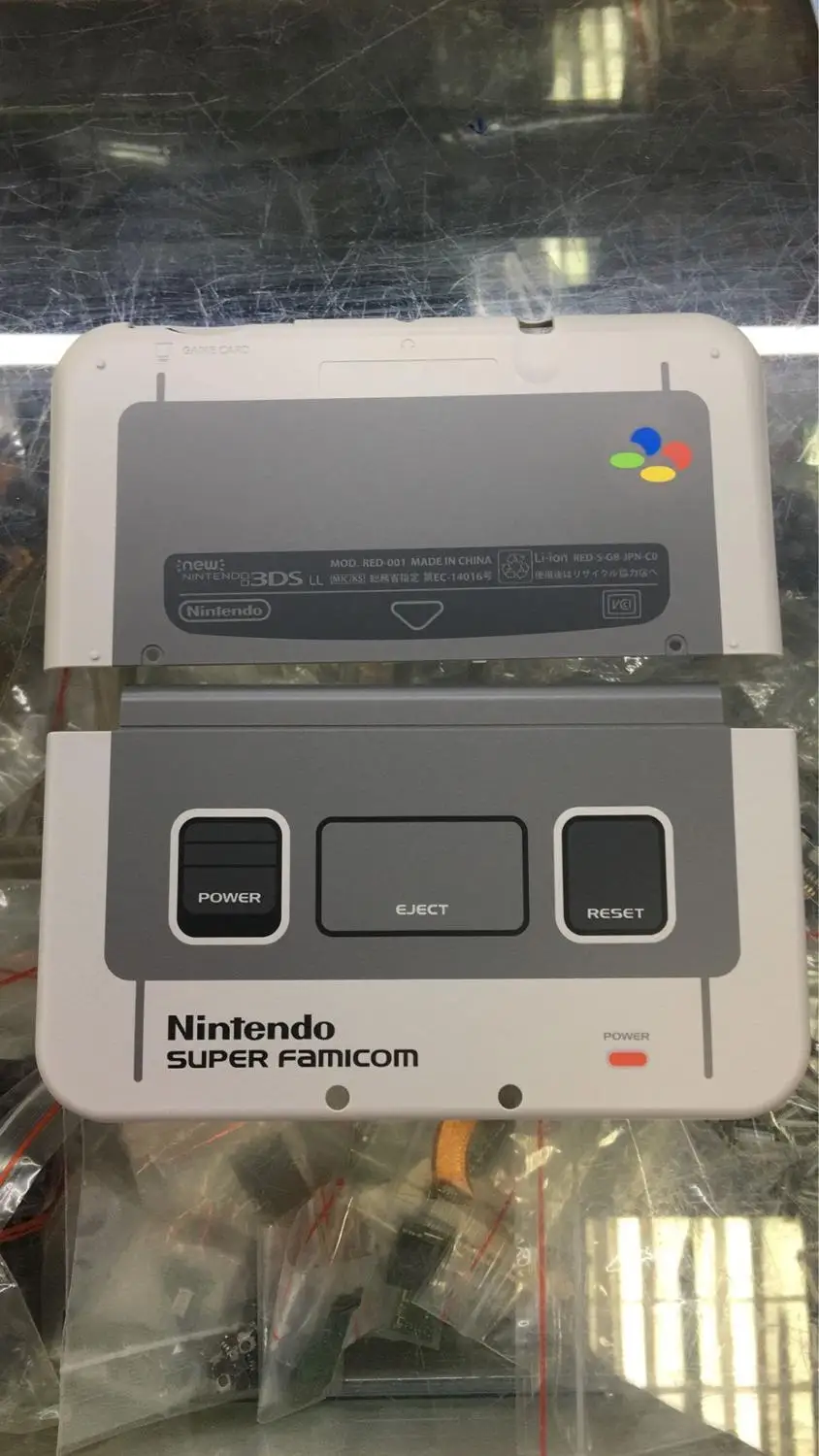 Совершенно новый защитный чехол для корпуса нового 3DS XL LL консоль синего серого