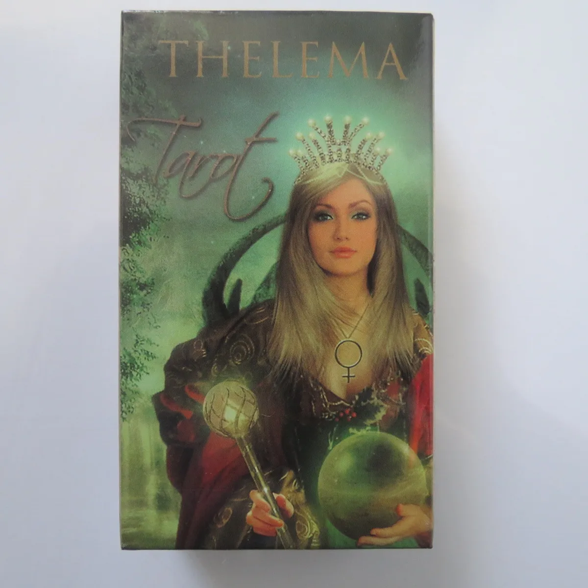 Новые карты Таро Оракл колода таинственное гадания Thelema для женщин девочек игры