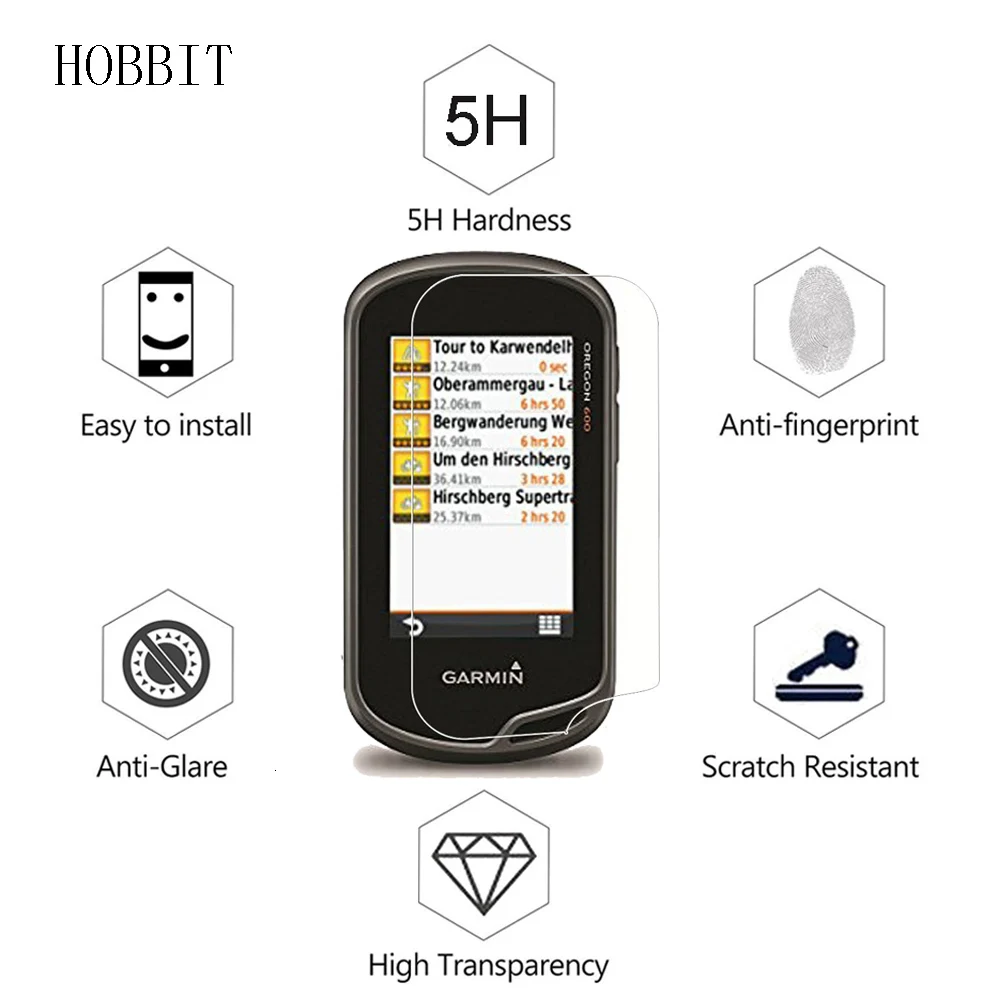 3 упаковки для Garmin Oregon 600 600T 650 650T 680 сенсорный экран ручной GPSExplosion-защита экрана прозрачная Противоударная пленка