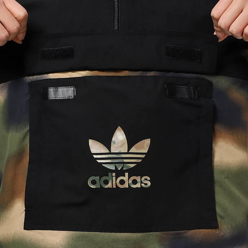 

Original New Arrival Adidas Originals CAMO WINDBREAKR Men's jacket Hooded Sportswear
