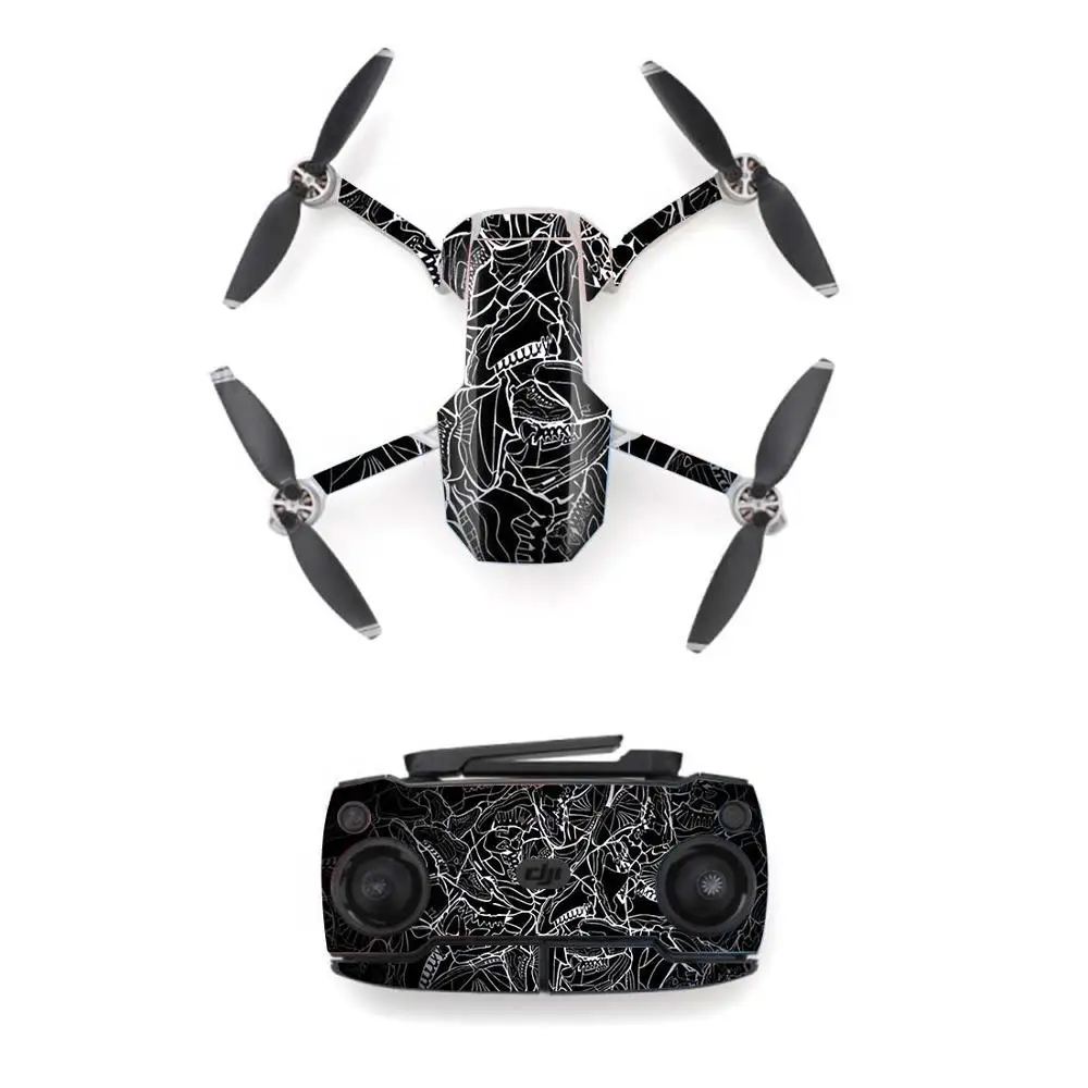 

Black Style Waterproof skin Sticker for DJI Mavic Mini Drone And Remote Controller Decal Vinyl Skins Cover 7 Styles Available