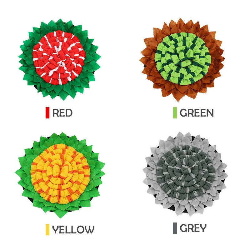 H & JOY собачий нюхательный коврик пазл игрушки для домашних животных протекающая