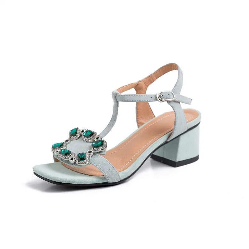 Большие размеры 9 10 11 босоножки на высоком каблуке Женская обувь женские летние