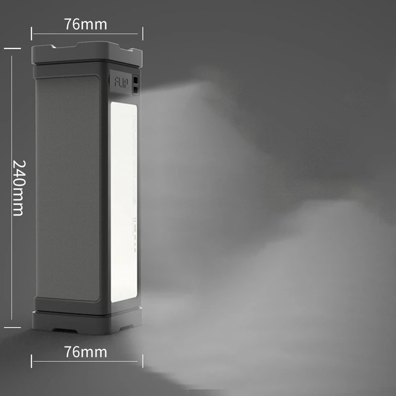 

Bluetooth Speaker 20W Outdoor Waterproof Portable Solar Speaker with Mobile Power Supply, Lighting Function