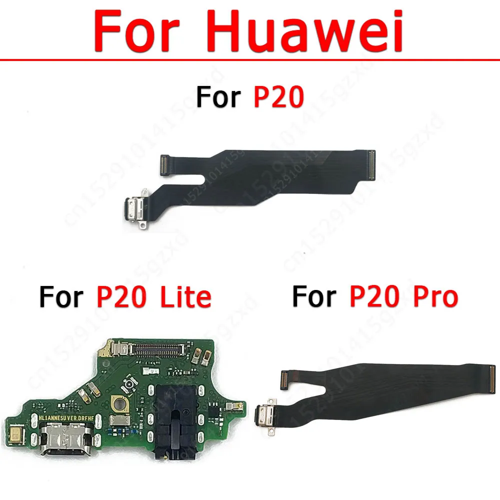 Оригинальный зарядный порт для Huawei P20 Lite Pro плата зарядки печатная гибкий кабель