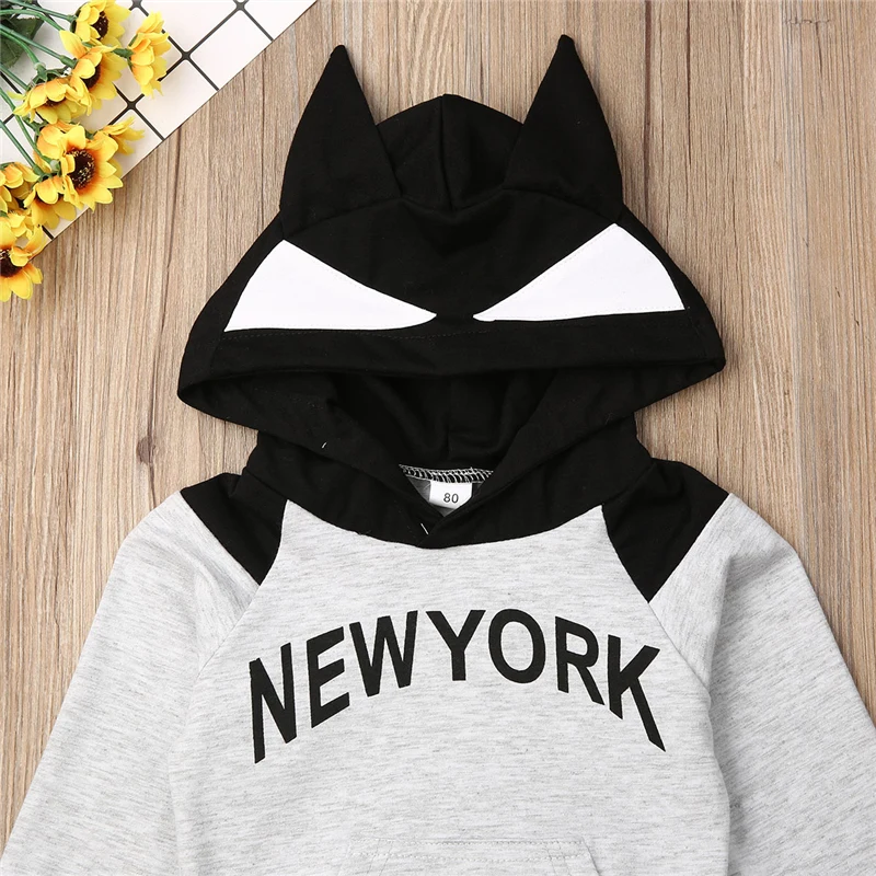 Коллекция 2019 года осенняя одежда для маленьких мальчиков и девочек комплект из