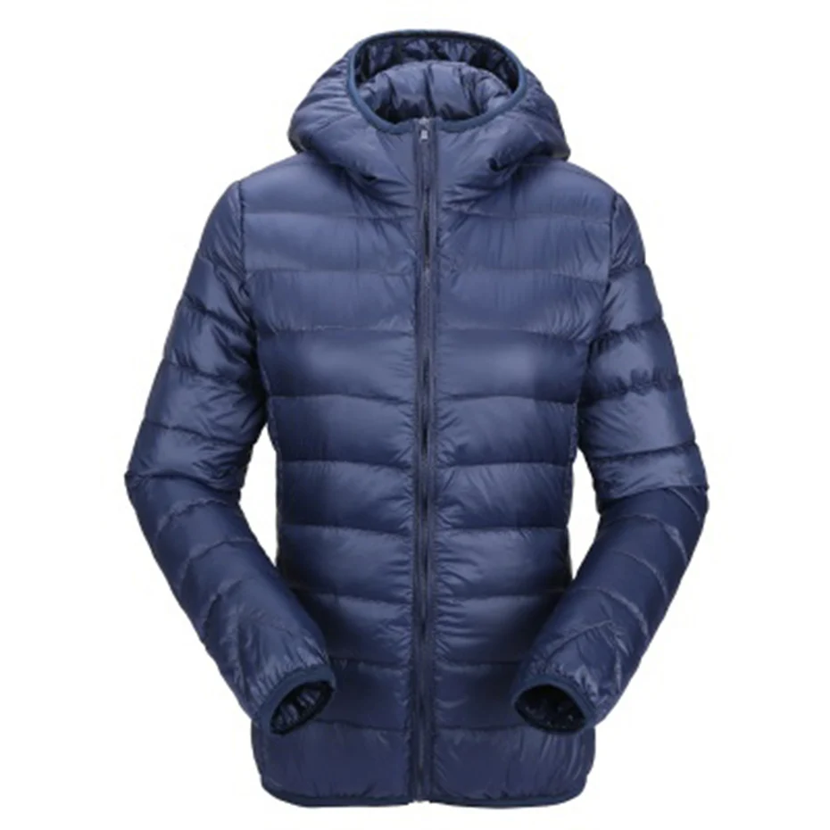 

Zogaa 2020 Autumn Winter Ultra Light Down Jacket Women Windproof Warm Lightweight Hooded Down Coat Plus Size Women Parkas