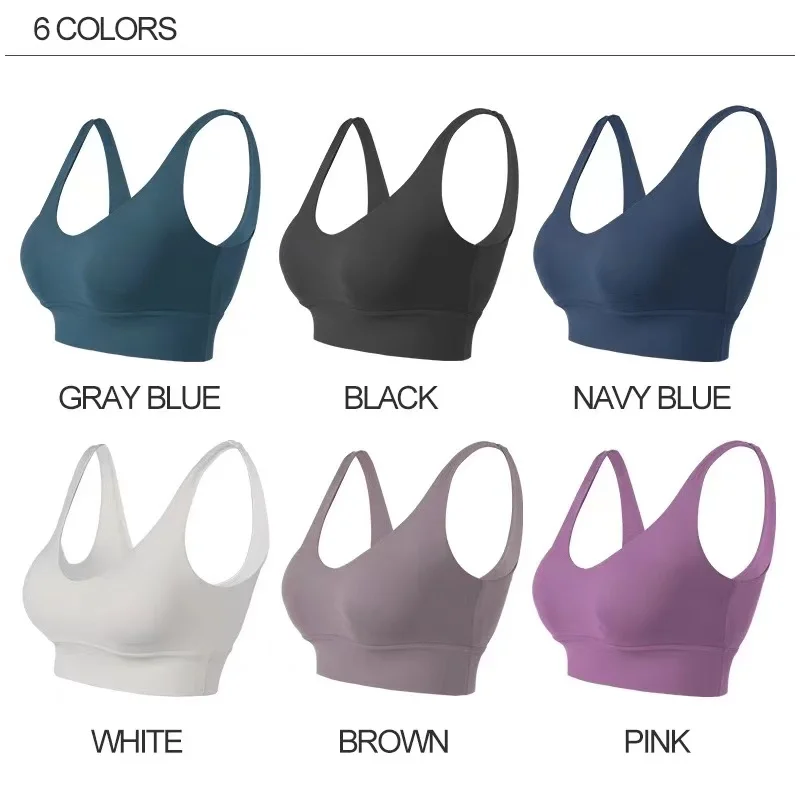 

Women's Bra Fashion Fitness Bra Push Up Gym Fitness Women Sports Bra Full Cup Fitness Bra Gym Top Corset Top Athletic Vest