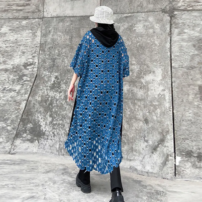 XITAO плюс Размеры лоскутное платье в стиле пэчворк женская одежда 2020 новые летние