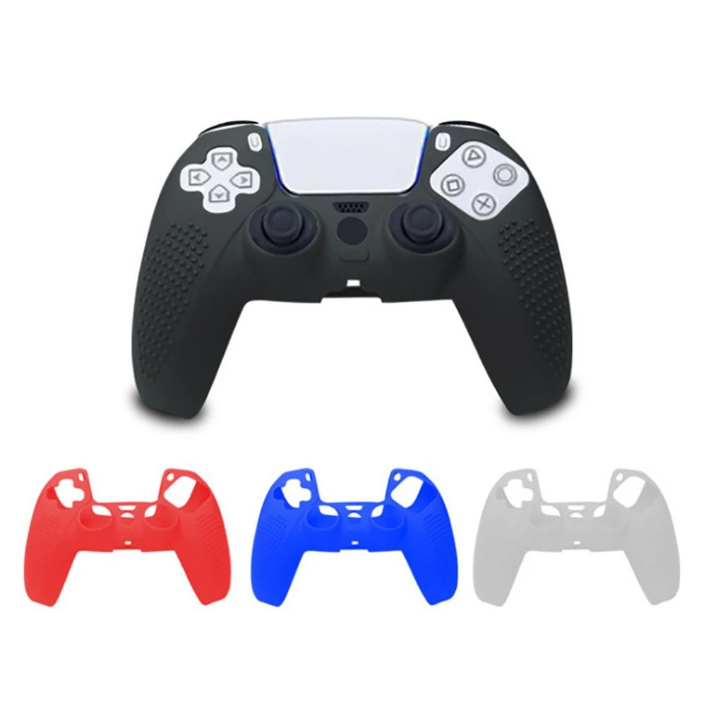 

Gamepad Silicone Non-slip Protective Suitable For Playstation5 For PS5 Controller Non-slip Cover Luminous Thumb Grip Cap