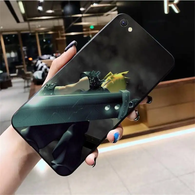 Финальная фантазия VII FF7 аниме DIY Окрашенные украшения для Vivo Y91c Y17 Y51 Y67 Y55 Y93 Y81S Y19 V17