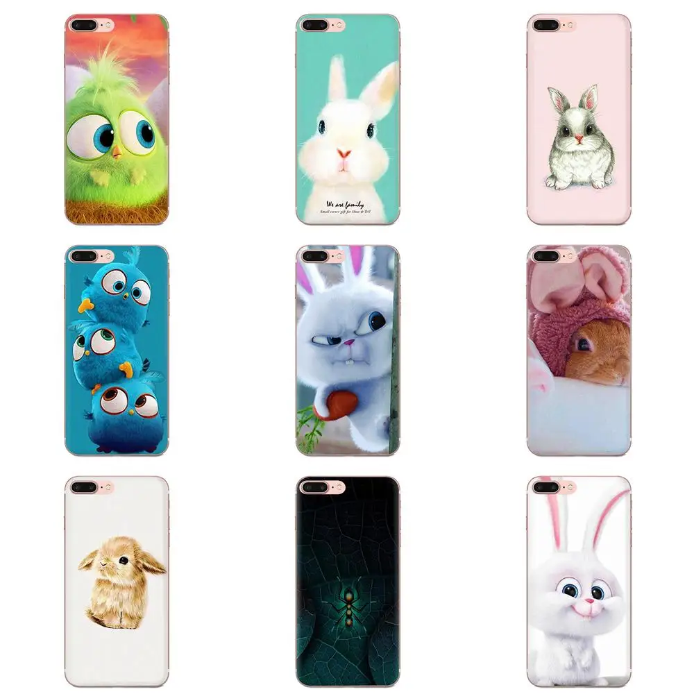 Чехлы из ТПУ с милым зайчиком для huawei P7 P8 P9 P10 P20 P30 Lite Mini Plus Pro Y9 Prime P Smart Z 2018