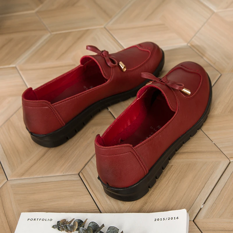 

Легкие и мягкие женские туфли с вулканизированной подошвой, 2021 Удобная одношаговая повседневная обувь, нескользящая износостойкая Рабочая...