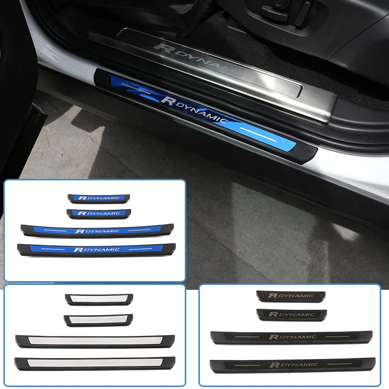 Защитная Накладка на порог порога двери из АБС пластика для открытия спорта 2020