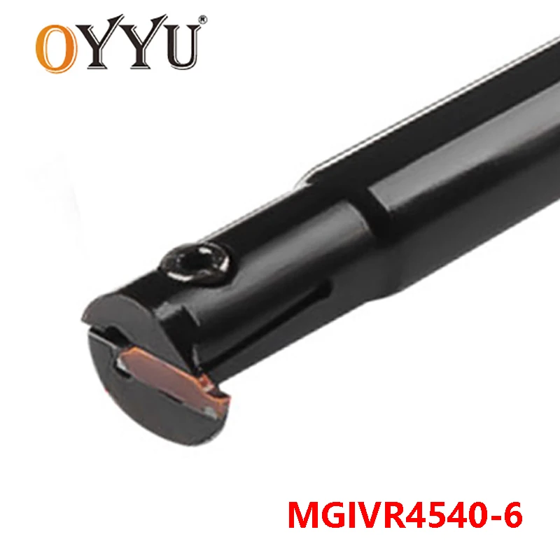 OYYU MGIVR4540-6 Cutting Turning Toolholder Lathe Cutter Shank MGIVR 4540 use Carbide Inserts MGMN600