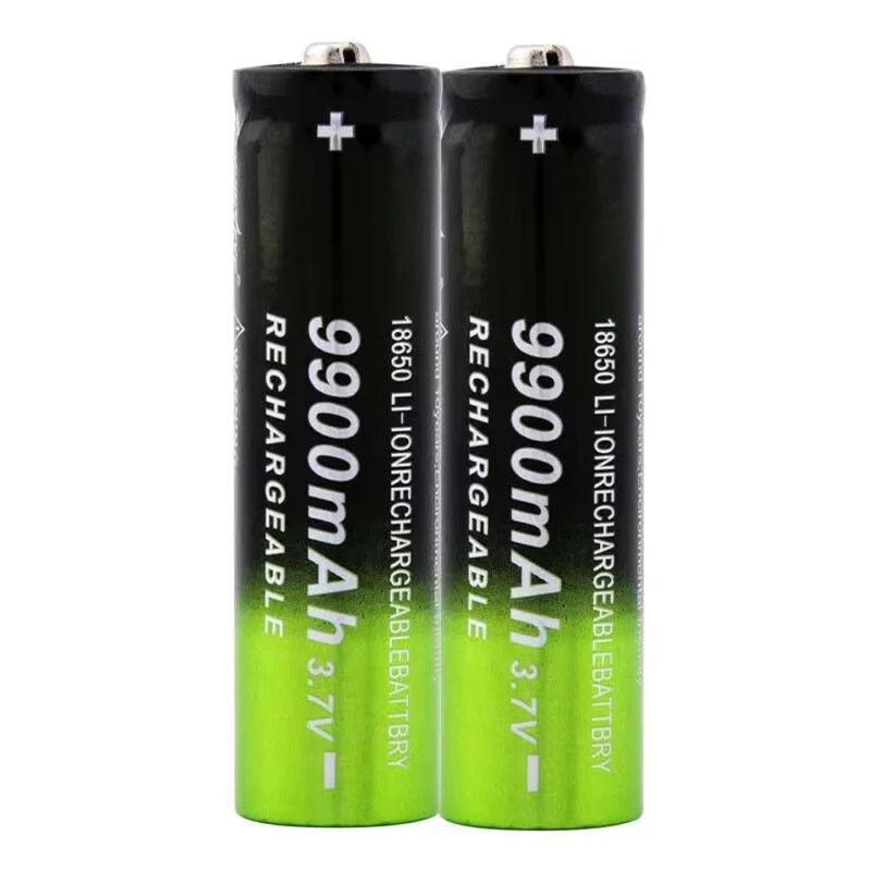 

18650 Battery High Quality 9900mAh 3.7V 18650 Li-ion batteries Rechargeable Battery For Flashlight Torch + Free shipping