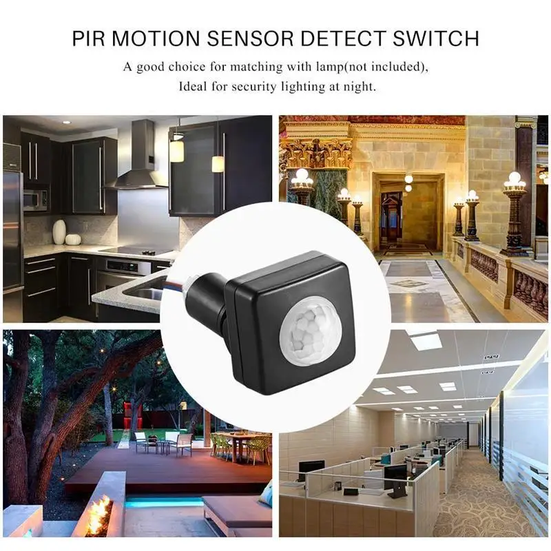 ПИР светодиодный светильник Lemonbest Сенсор переключатель освещение инфракрасный