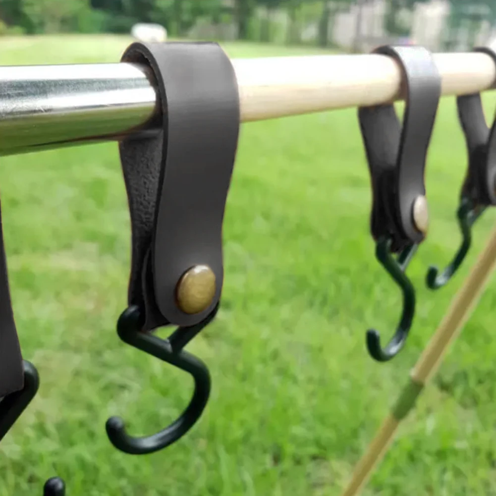 4 шт. крючки из искусственной кожи для хранения одежды | Спорт и развлечения