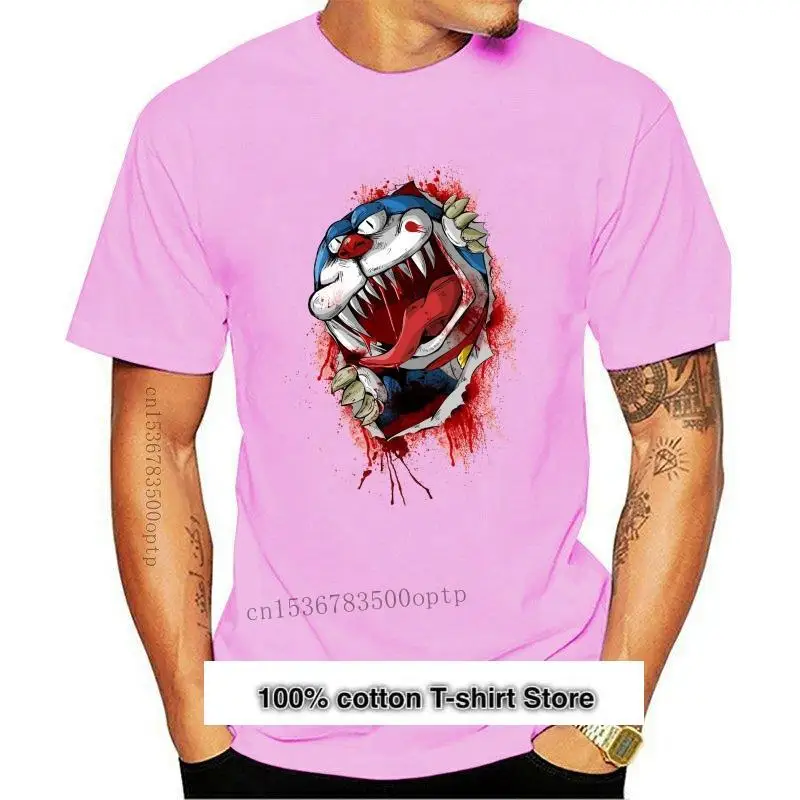 

Camiseta de Doremon En zobi para hombre, talla S, 4Xl, новинка 2021