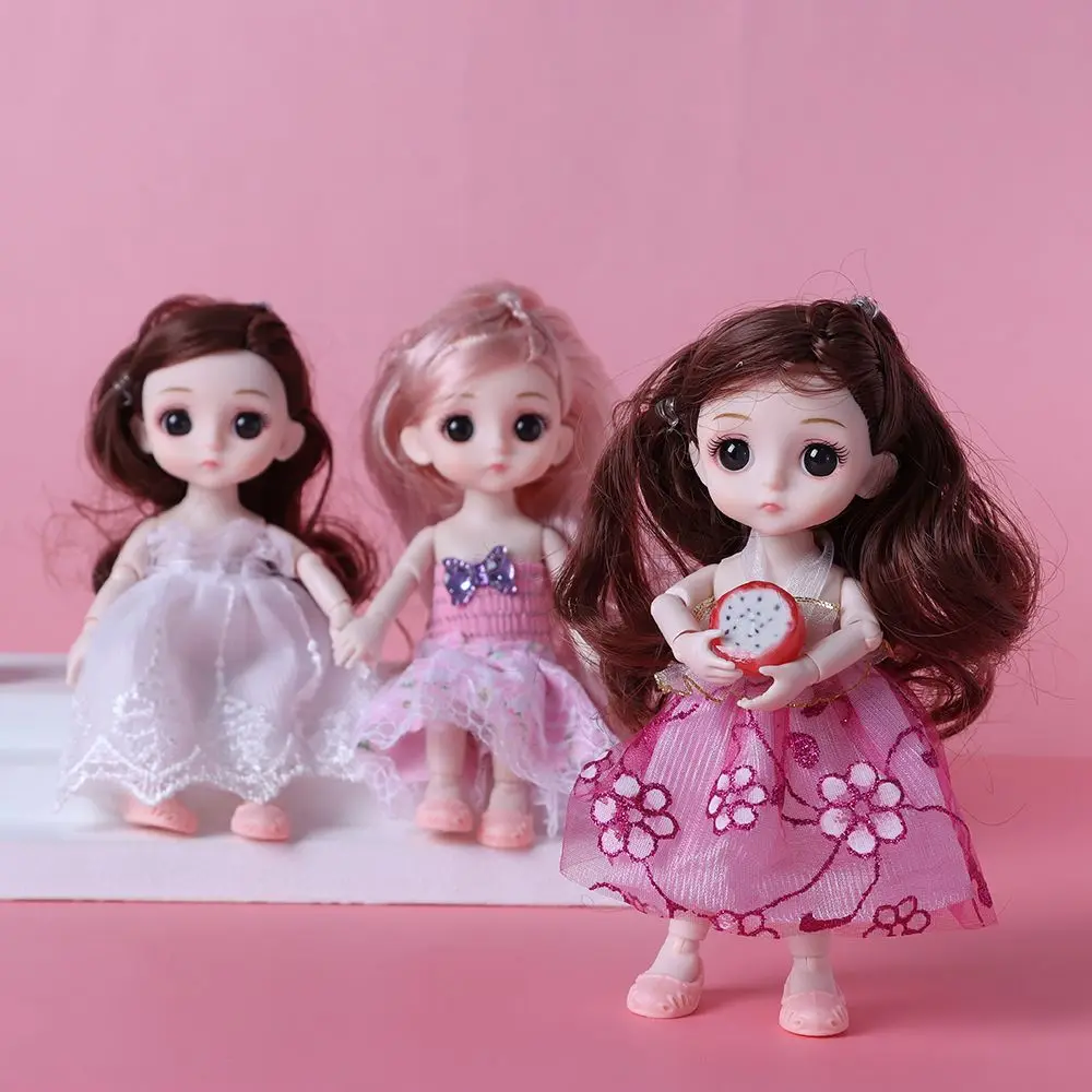 Кукла шарнирная Длинная с одеждой 16 см 13 шарниров|Куклы| |