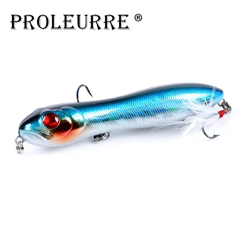 Рыболовная приманка Proleurre Topwater Воблер для окуня и щуки плавающая карандаш 10 см 16 г