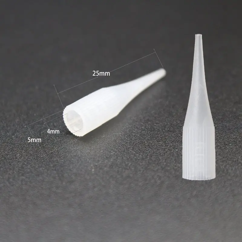 50 шт небольшие Размеры подсказки иглы татуировки 1RL/3RL/5RL длинные соски колпачки