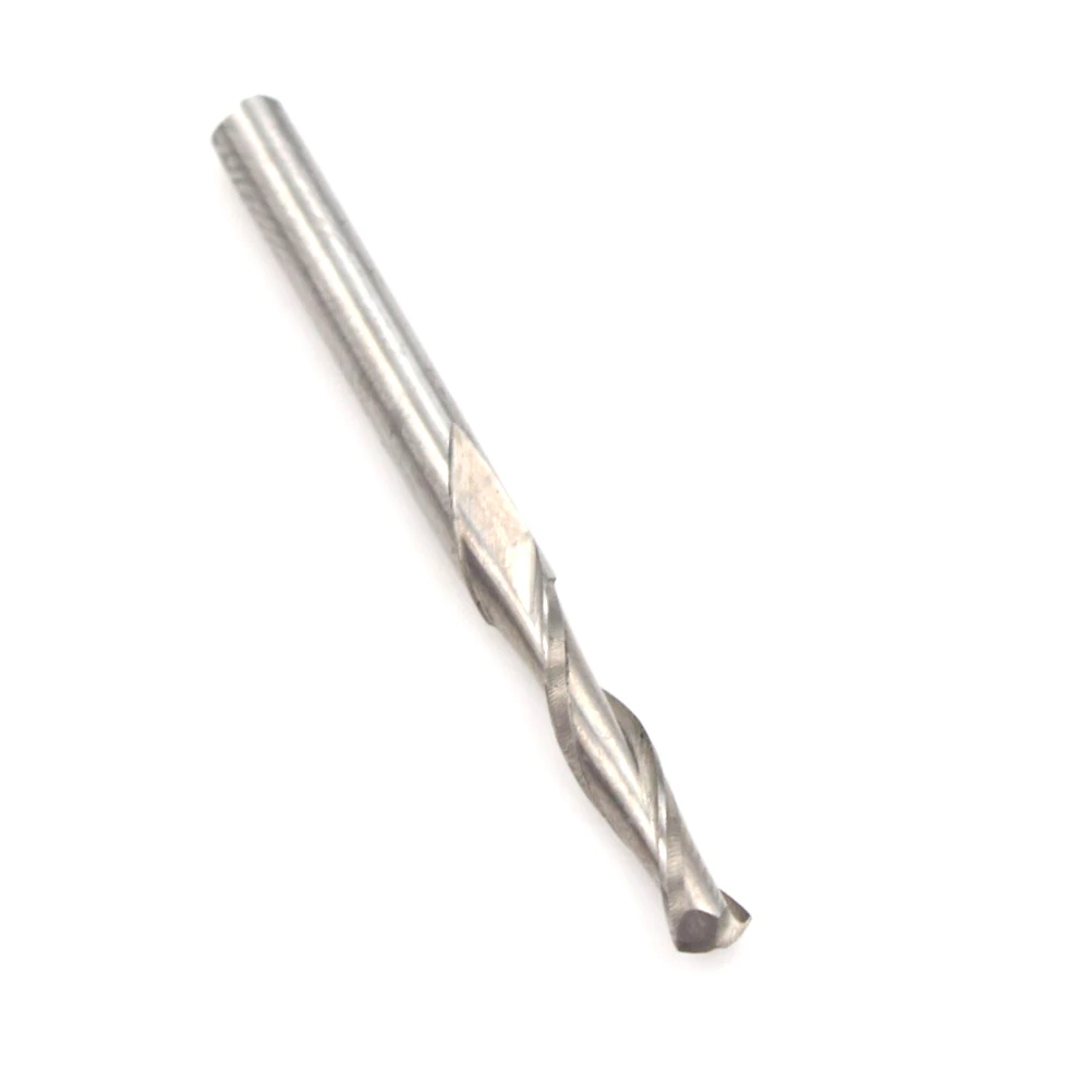 

2pcs DIY Tools Durable 3.175*17*38.5mm Carbide CNC Router Bits Flute End Mill