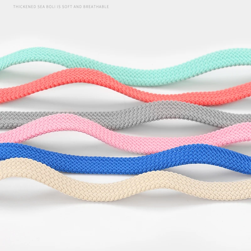 1 Pair Classic Flat Shoe laces Hollow Braided Shoelaces Off White Luxurious Simple Leisure Sneakers Unisex Shoelace 26 colors