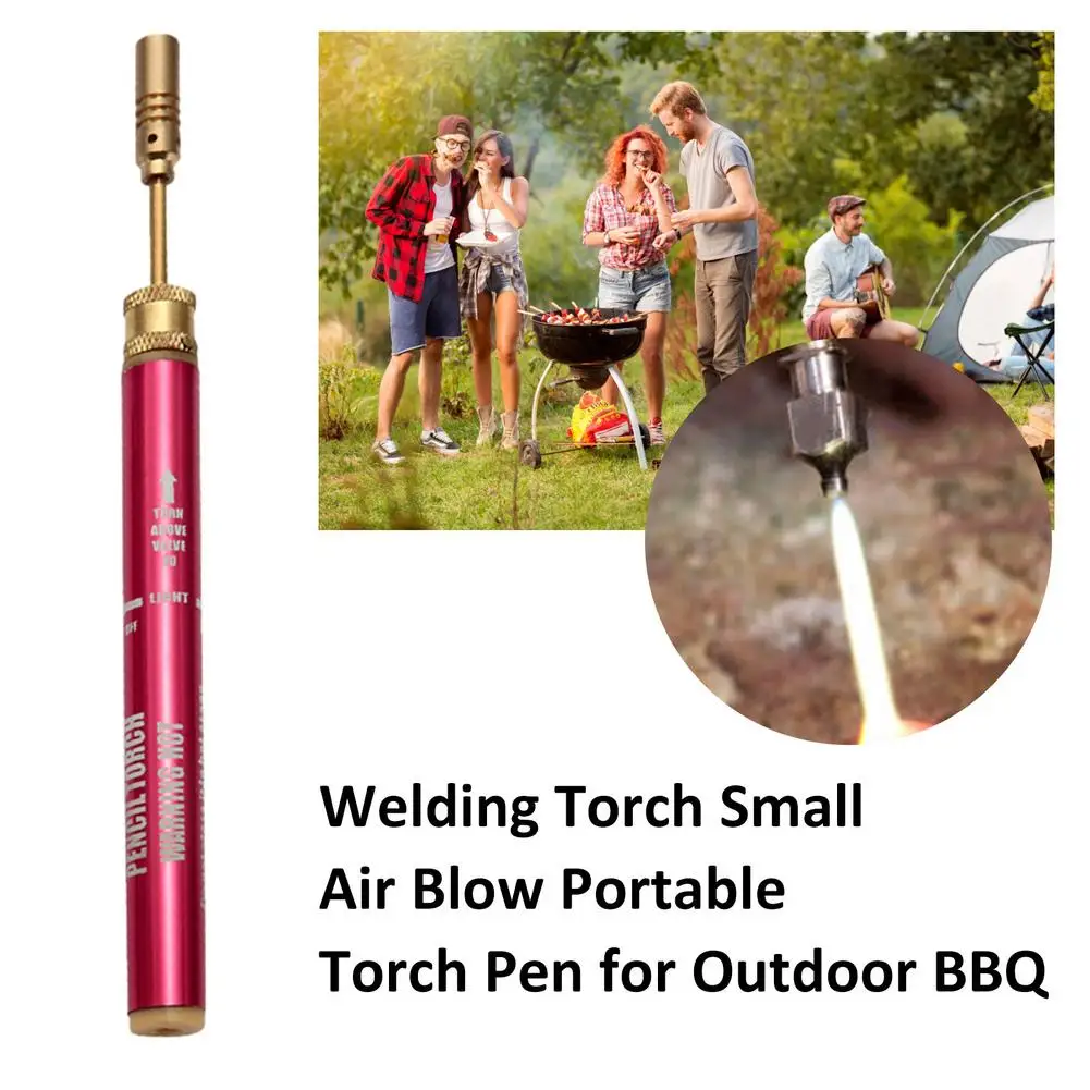 Welding Torch Small Air Blow Portable Pen For Outdoor BBQ Spray Burner Melting Cutting Tool | Дом и сад