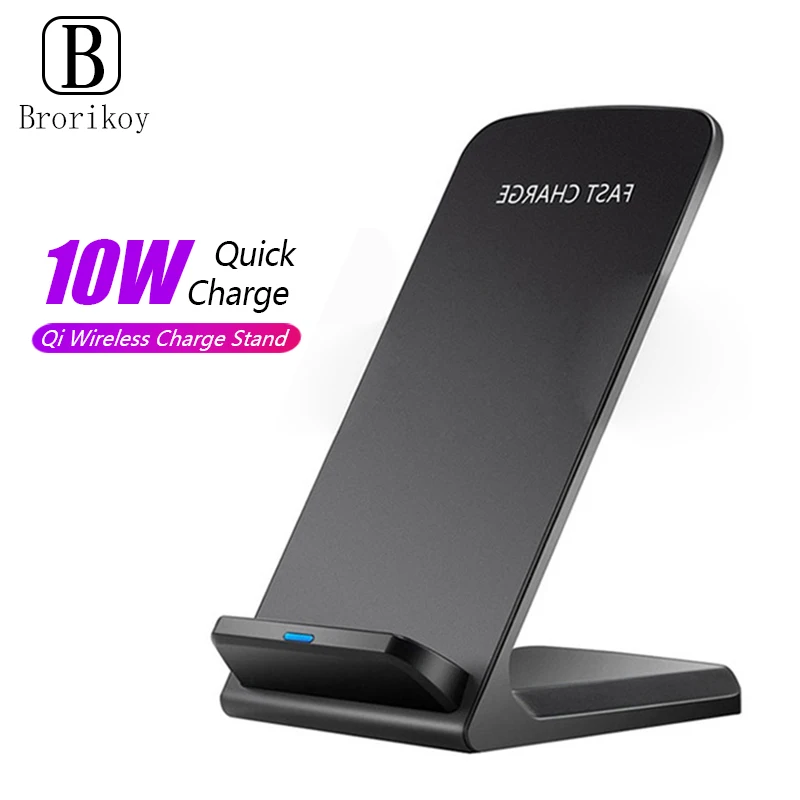 Беспроводное зарядное устройство для iPhone 12 Pro Max Mini 11 Xs XR 8 Samsung S20 Note 10 Plus