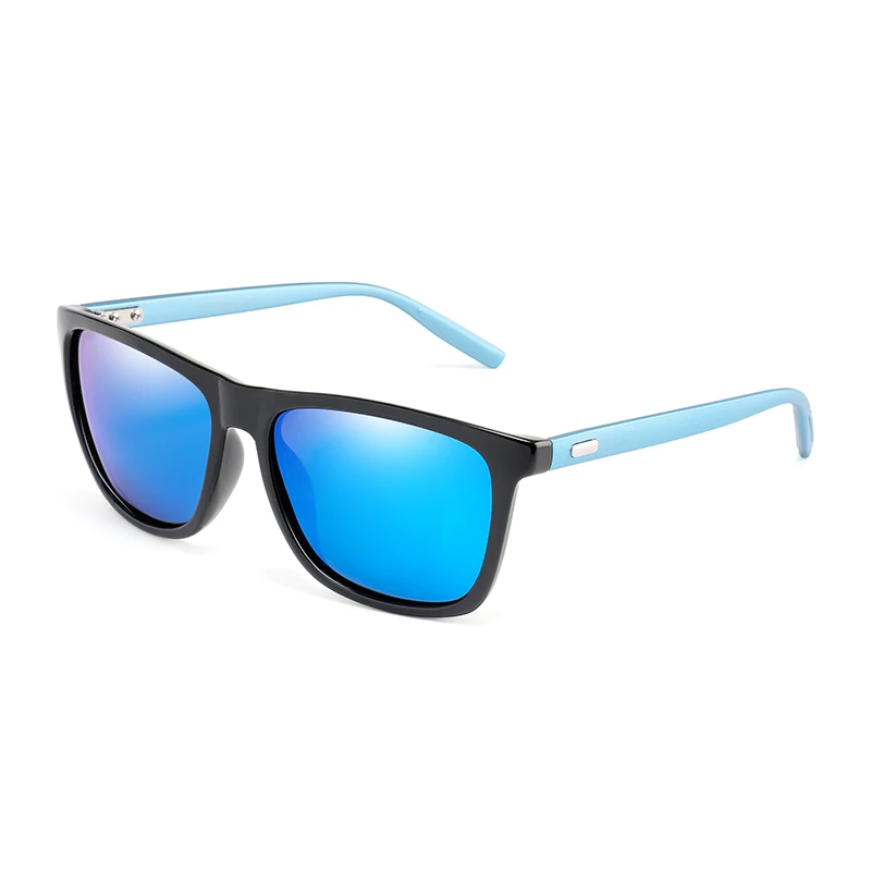 Мужские классические солнцезащитные очки Glitztxunk черные поляризационные