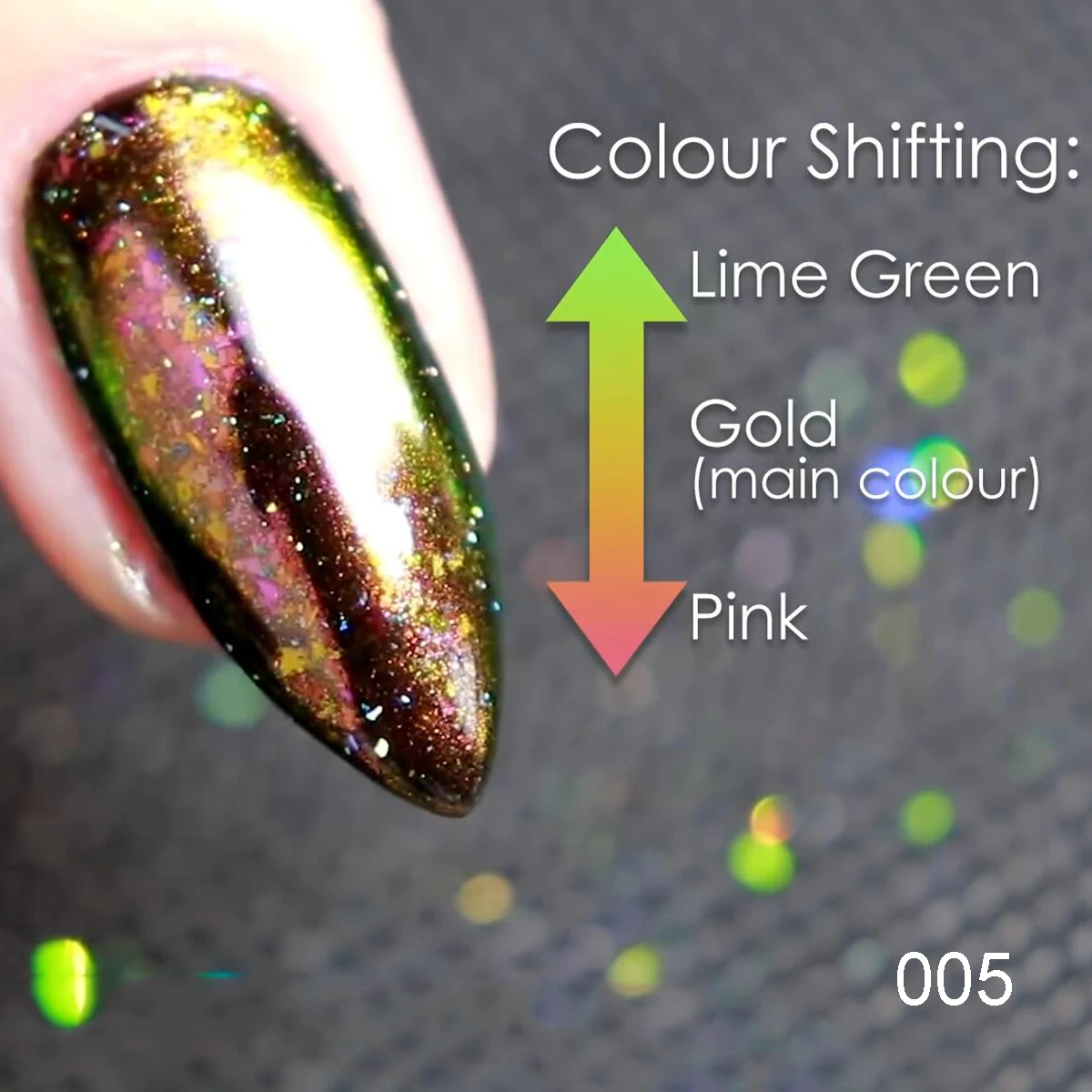 BeautyBigBang, 0,2 г, хамелеон, лак для ногтей, неровные блестки, порошок кораллового цвета, блестки, маникюрные украшения ногти, блестки
