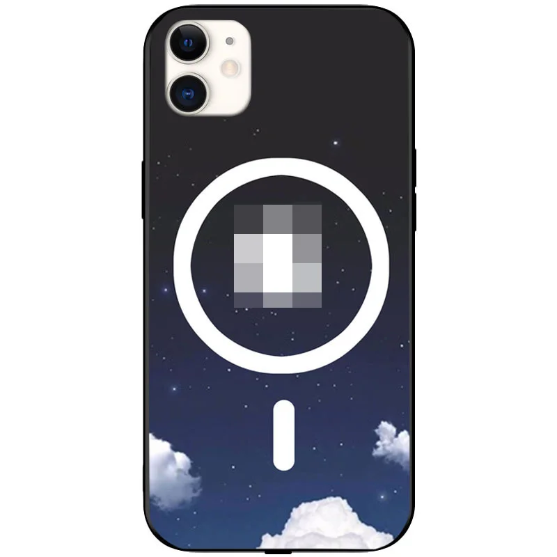 

Phone Case For iPhone 12 11 X XR XS Pro Max Apple 7 8 Plus Mini Back Cover Sound Acoustic Control Protect Shockproof Glass Cover