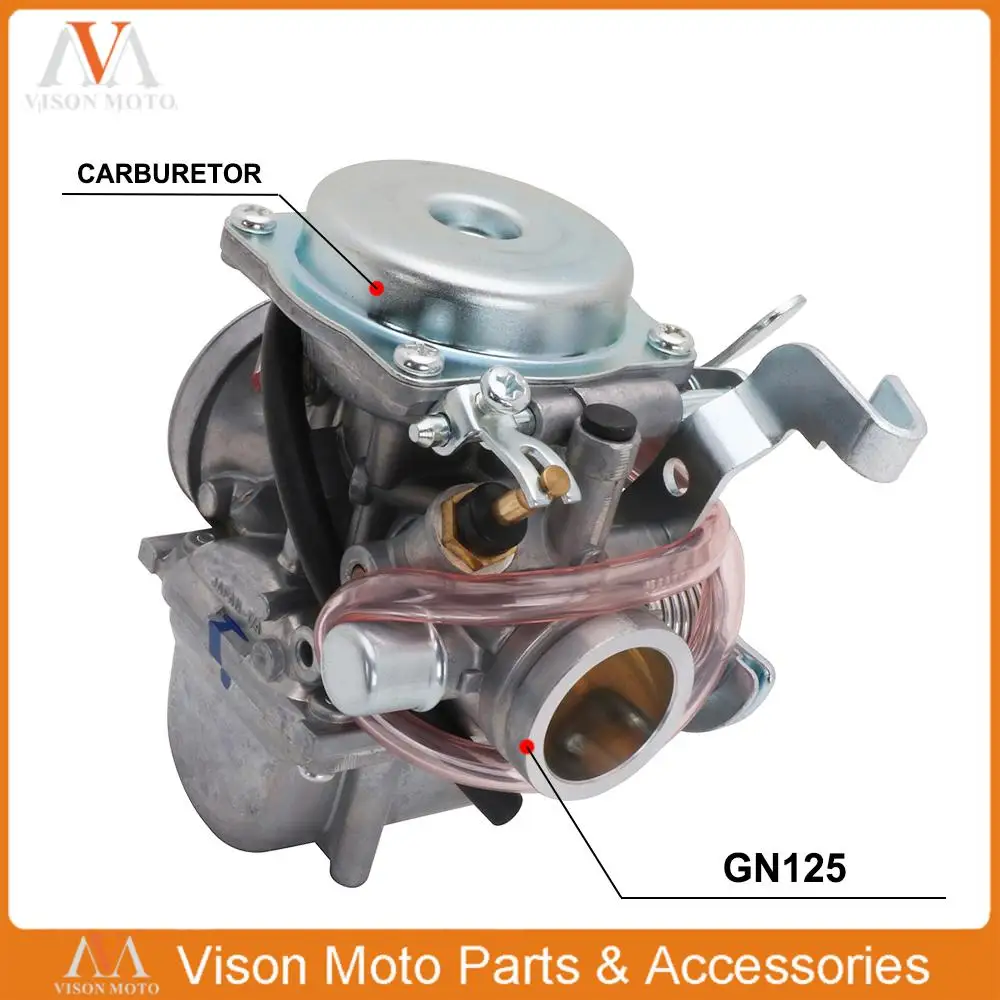 26 мм Высокое качество мотоцикл Карбюратор Carb Carburador для SUZUKI GN125 GN 125 для Mikuni 125cc скутер мотоцикл часть
