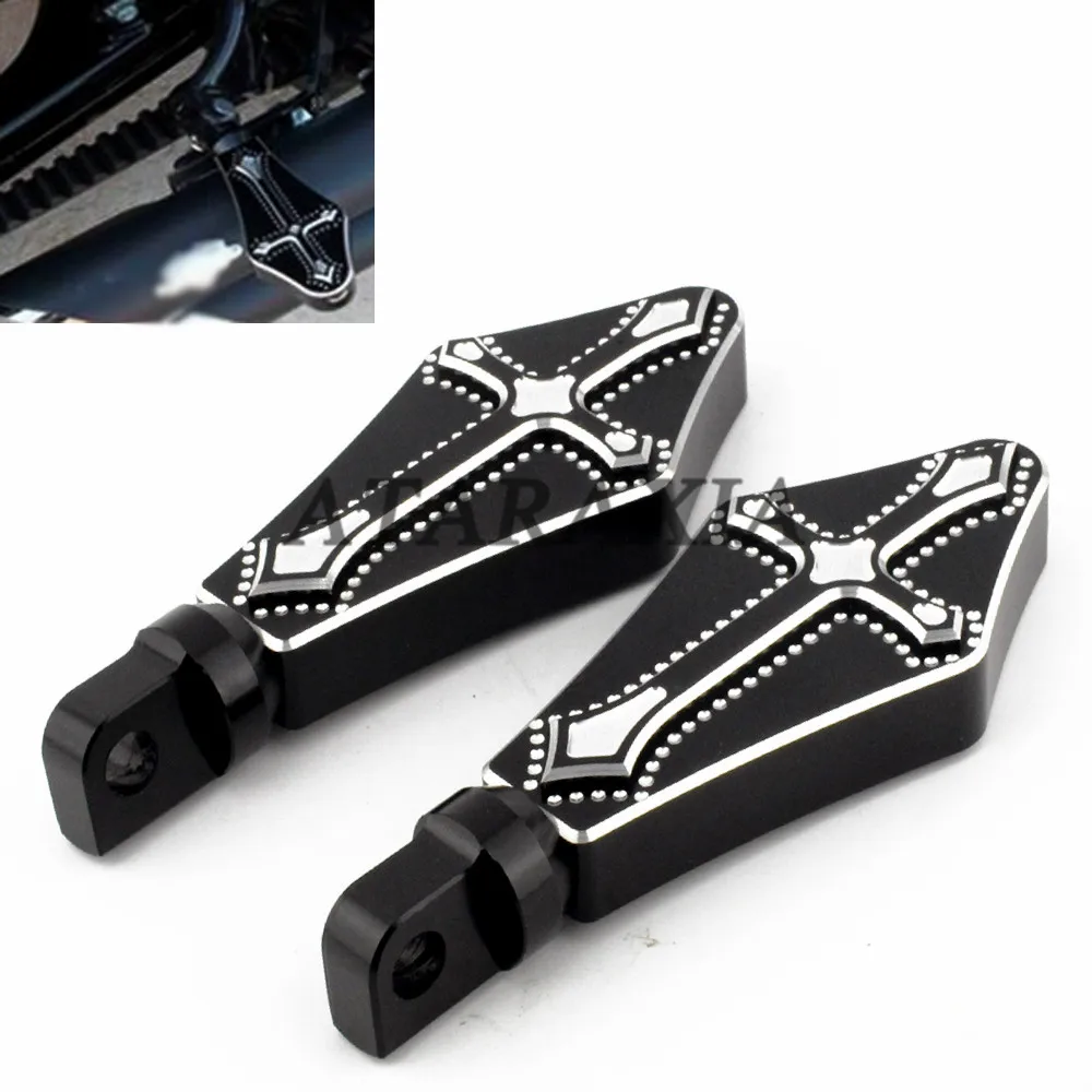 Универсальная лапка для мотоцикла алюминиевая крестообразная ног Мужская