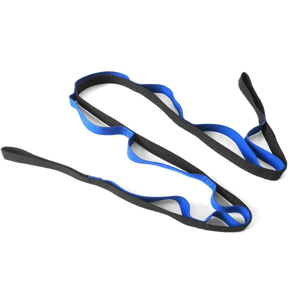 

10 Loops 12 Loops Yoga Daisy Chains Multi-loop Yoga Strap Nonelastic Stretching Band for Pilates Dance Therapy Gymnastics
