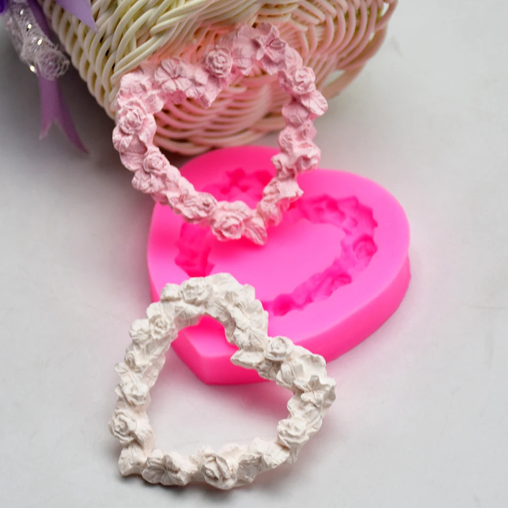 Силиконовая форма для мастики торта в форме сердца | Дом и сад