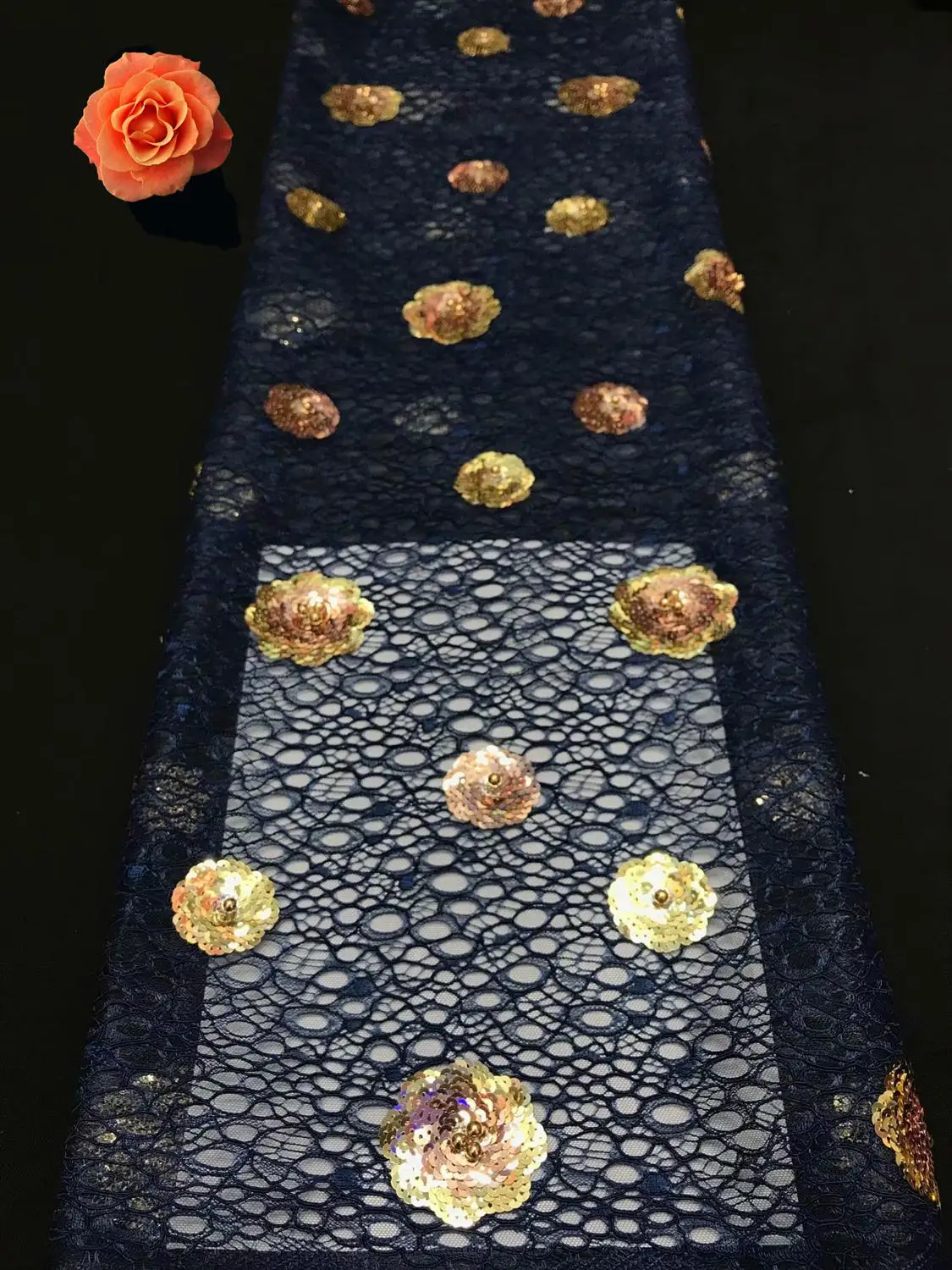 Шнур кружевная ткань дизайн 2020 нигерийский Тюль Вышивка женское кружево 5 ярдов