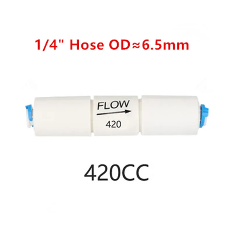 

Регулятор потока сточных вод для системы обратного осмоса 1/4", пластик