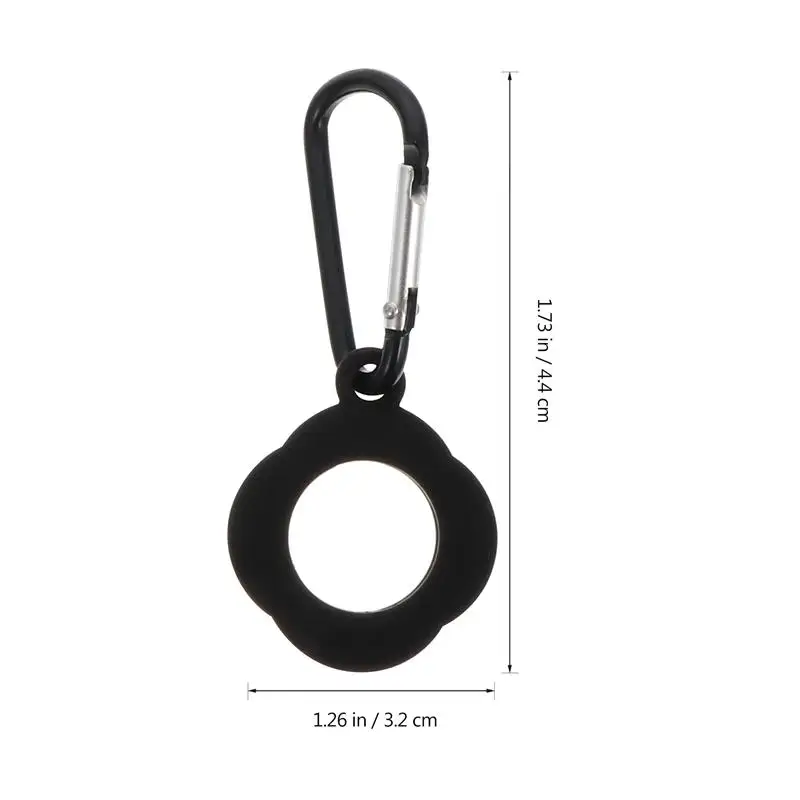 3pcs Protective Tracer Case with Carabiners Tracer Shell Compatible for AirTags