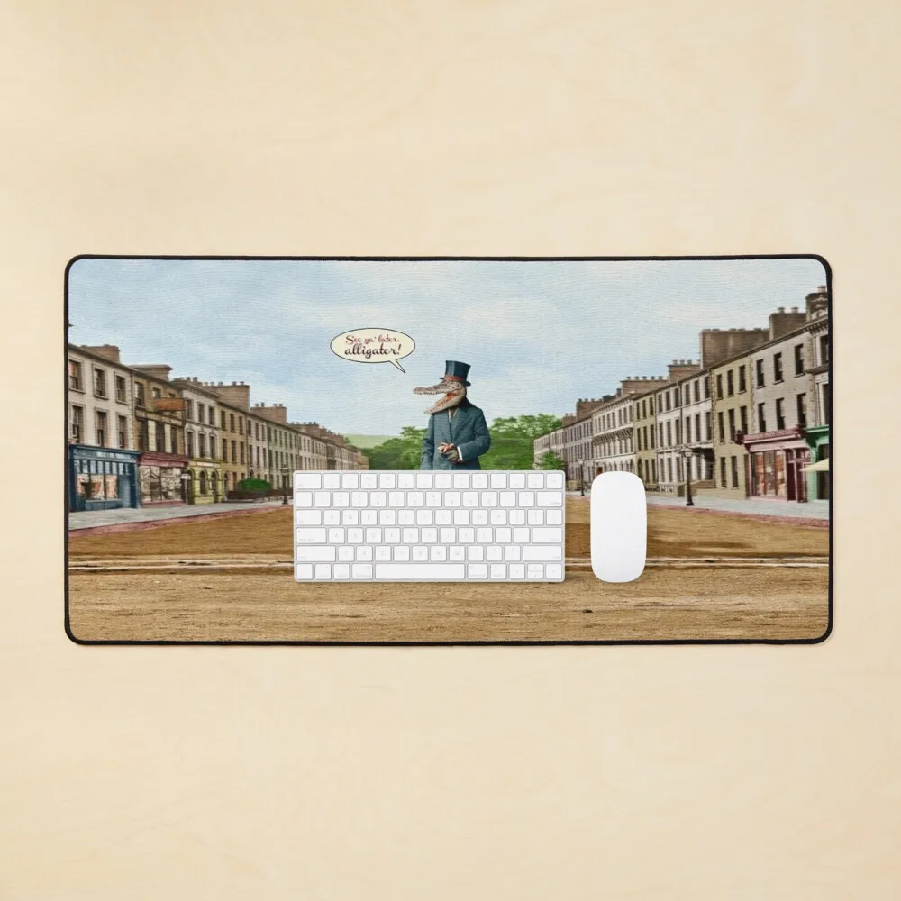 

See Ya Later Alligator Mouse Pad Gaming Mouse Pad Large Big Mouse Mat Computer Mousepad Mause Pad Desktop Keyboard Mat Cushion