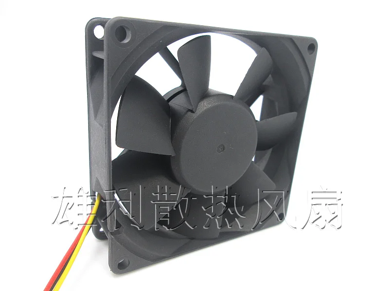 

NEW KDE1208PTV2 12V 1.6W 8CM 8025 3wire Motor protection cooling