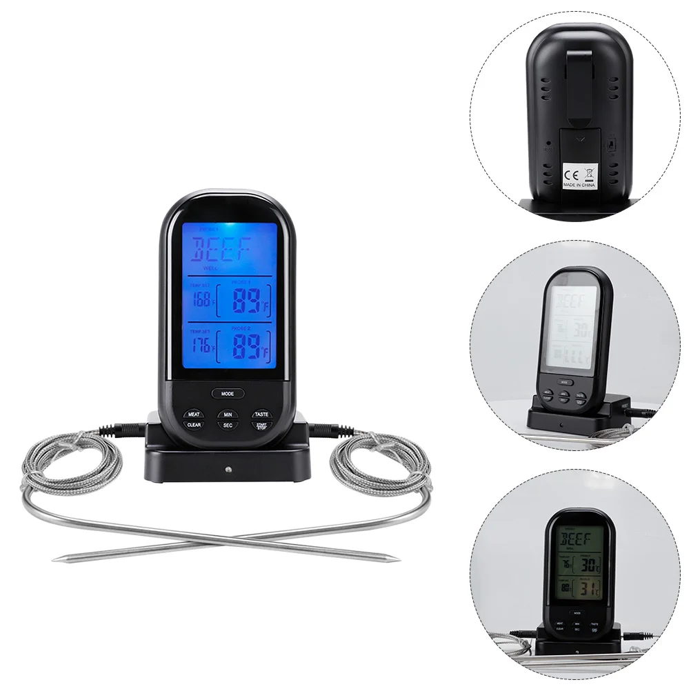 

1 шт. практичный беспроводной кухонный цифровой пищевой барбекю