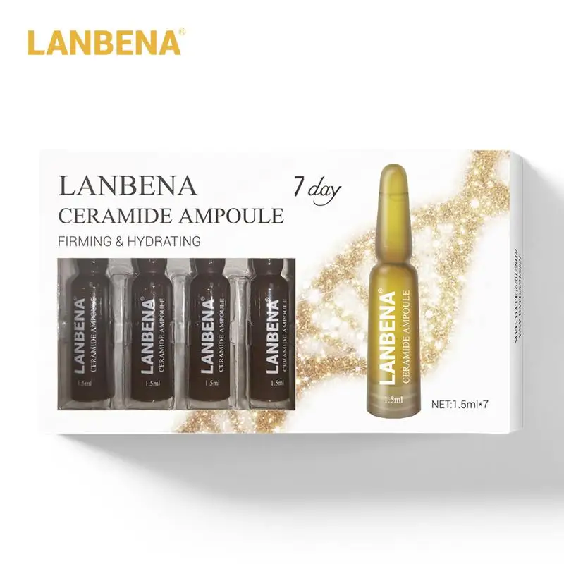 LANBENA ампульная Сыворотка гиалуроновая кислота + витамин С ретинол Q10 керамида