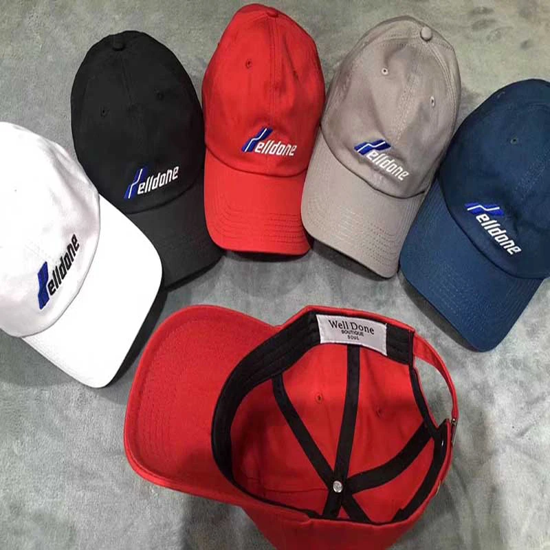 Welldone Tide брендовая шляпа для мужчин и женщин Дикая мода хорошая Кепка летняя