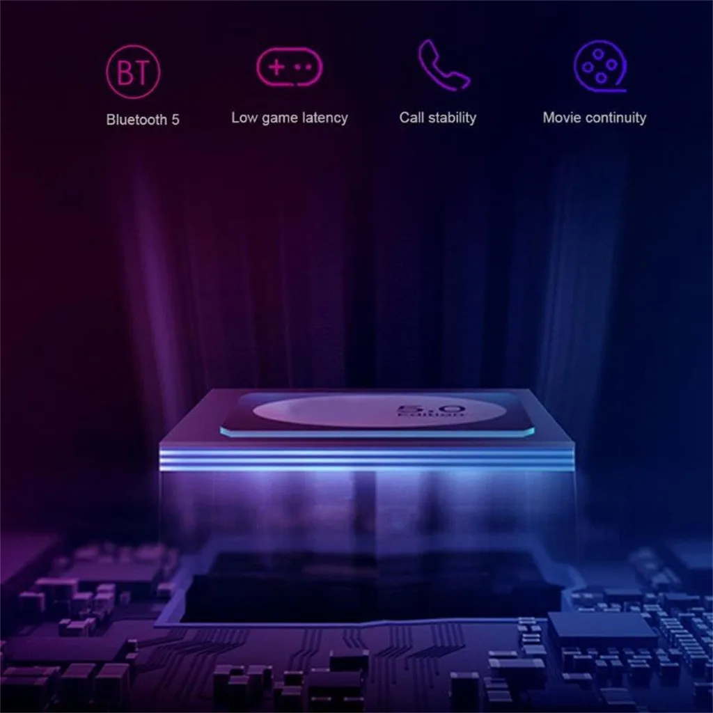 50 # Bluetooth 5 0 наушники портативные TWS беспроводные в уши стерео звук с микрофоном