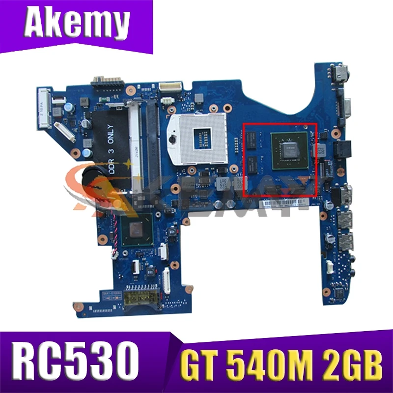 

AKEMY For Samsung RC530 Laptop Motherboard Mainboard BA92-08556A BA41-01684A GT 540M 2GB HM65 DDR3